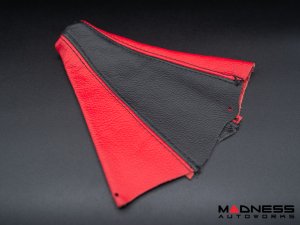 MINI Cooper Gear Shift Boot - 1st Gen - Black & Red Leather 